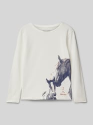 Longsleeve mit Motiv-Print von Blue Seven Beige - 41