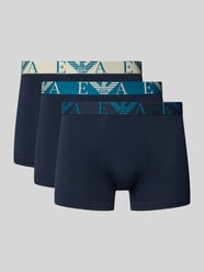 Trunks im 3er-Pack mit elastischem Logo-Bund von Emporio Armani - 21