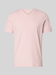 Regular Fit T-Shirt aus reiner Baumwolle von s.Oliver RED LABEL Pink - 10