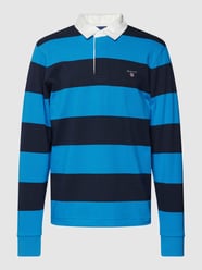 Sweatshirt met polokraag van Gant Blauw / turquoise - 24
