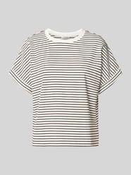 T-shirt met ronde hals model 'Sotel' van OPUS - 1