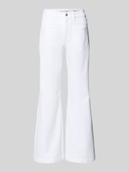 Jeansy w kroju bootcut z mieszanka bawełny model 'CAYA' od Marc O'Polo - 35