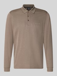 Regular Fit Poloshirt aus Baumwoll-Mix von RAGMAN Beige - 29
