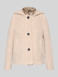 Regular Fit Teddyjacke aus Woll-Mix von Gil Bret Beige - 11