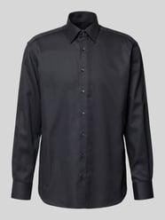 Modern fit zakelijk overhemd met knoopsluiting van ETERNA - 14