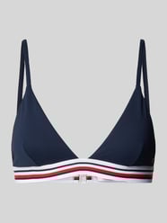 Bikini-Oberteil mit verstellbaren  Spaghettiträgern von TOMMY HILFIGER - 11