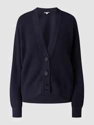 Cardigan aus Baumwollmischung von Tom Tailor Blau - 38