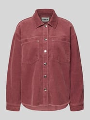 Krój regular fit koszula-kurtka z czystej bawełny Model 'MAIKO-BITTEN' od ONLY - 3