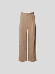 Hose mit Bundfalten von HAN Kjobenhavn Braun - 2