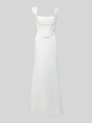 Brautkleid mit Karree-Ausschnitt von LUXUAR FASHION - 8
