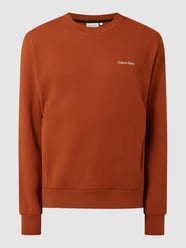Sweatshirt mit Eingrifftaschen  von CK Calvin Klein Orange - 12