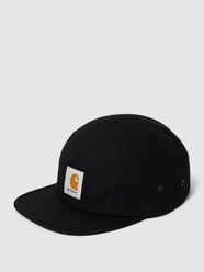 Cap mit Logo-Patch Modell 'Backley' von Carhartt Work In Progress Grau / Schwarz - 10