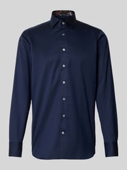 Slim fit vrijetijdsoverhemd met kentkraag, model 'Savio' van OLYMP SIGNATURE SLIM FIT - 19