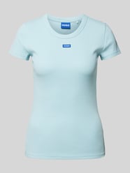 T-Shirt mit Label-Detail von Hugo Blue Grün - 1