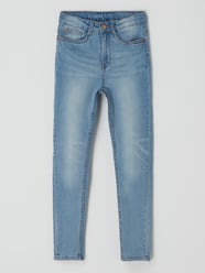 Super slim fit jeans met stretch, model 'Sienna' van Garcia Blauw / turquoise - 44
