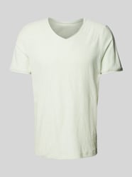 T-Shirt mit V-Ausschnitt von MCNEAL Grün - 43