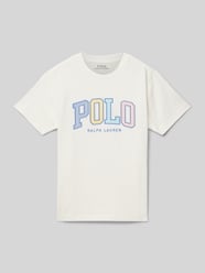 T-shirt met labelstitching van Polo Ralph Lauren Teens - 43