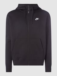 Sweatjack met geborduurd logo van Nike Grijs / zwart - 37