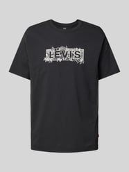 Relaxed Fit T-Shirt mit Label-Print von Levi's® Schwarz - 39