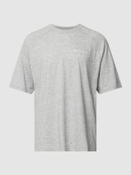 T-Shirt mit Logo-Print von CHAMPION Grau / Schwarz - 37
