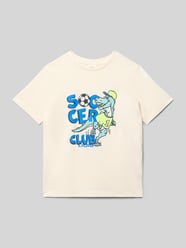 t-shirt o kroju regular fit z czystej bawełny od s.Oliver RED LABEL - 12