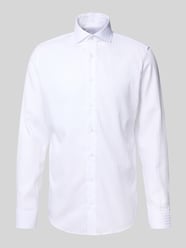 Slim fit zakelijk overhemd met kentkraag van SEIDENSTICKER - 35