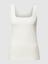 Tanktop mit U-Ausschnitt von Tom Tailor Weiß - 27