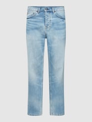 Jeans mit Label-Patch Modell 'NEWEL' von Carhartt Work In Progress Blau - 42