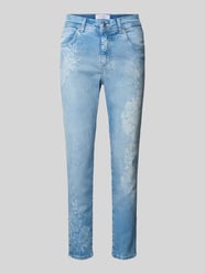 Slim Fit Jeans mit Ziersteinbesatz Modell 'Ornella' von Angels - 1
