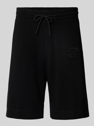 Sweatshorts met labelstitching, model 'Heritage' van BOSS Green - 10