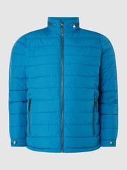 PLUS SIZE gewatteerd jack van STOY Blauw / turquoise - 9