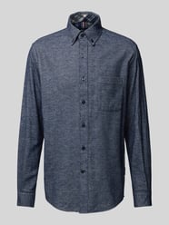 Regular Fit Freizeithemd mit Button-Down-Kragen von HECHTER PARIS Blau - 46