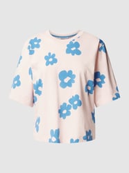 T-shirt met gebloemd motief van JAKE*S STUDIO WOMAN Roze - 29