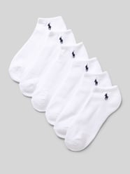 Füsslinge aus Baumwoll-Mix im 6er-Pack von Polo Ralph Lauren Underwear - 46