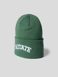 Beanie mit Label-Stitching von ROTATE BIRGER CHRISTENSEN Grün - 2