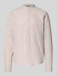 Regular Fit Freizeithemd aus reiner Baumwolle Modell 'DARIS' von Blend Beige - 1