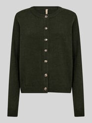 Cardigan mit kontrastierenden Knöpfen von Soyaconcept - 8