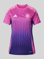 T-Shirt mit Motiv- und Logo-Stitching von ADIDAS SPORTSWEAR Pink - 14