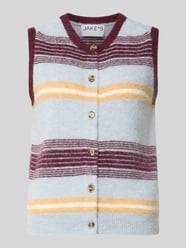 Regular Fit Pullunder mit Woll-Anteil von Jake*s Casual - 46