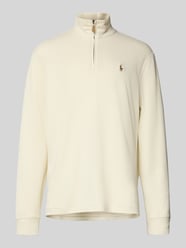 Sweter z dzianiny ze stójką od Polo Ralph Lauren - 3