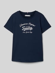 Regular Fit T-Shirt aus Baumwoll-Mix von Tommy Hilfiger Teens - 4