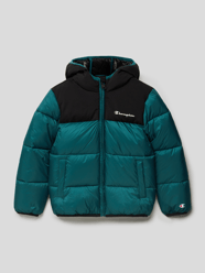 Steppjacke mit Kapuze von CHAMPION Grün - 46