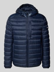 Steppjacke mit Label-Print von CHAMPION Blau - 38