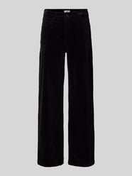 Wide leg corduroy broek van katoenmix van Marc O'Polo Denim - 33