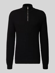 Regular Fit Troyer mit gerippten Abschlüssen von MCNEAL - 6