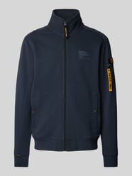 Sweatjacke mit Stehkragen von PME Legend Blau - 30