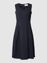 Minikleid mit V-Ausschnitt von ROBE LÉGÈRE Blau - 18