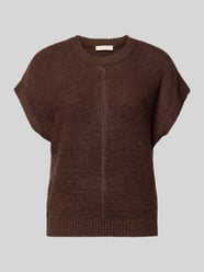 Gebreid shirt met kapmouwen model 'Estapper' van FREE/QUENT - 7