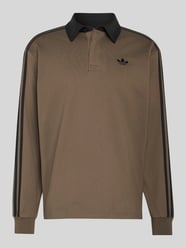 Relaxed Fit Rugbyshirt aus reiner Baumwolle von adidas Originals - 36