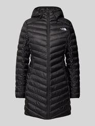 Gewatteerde lange jas met logostitching, model 'Huila' van The North Face - 28